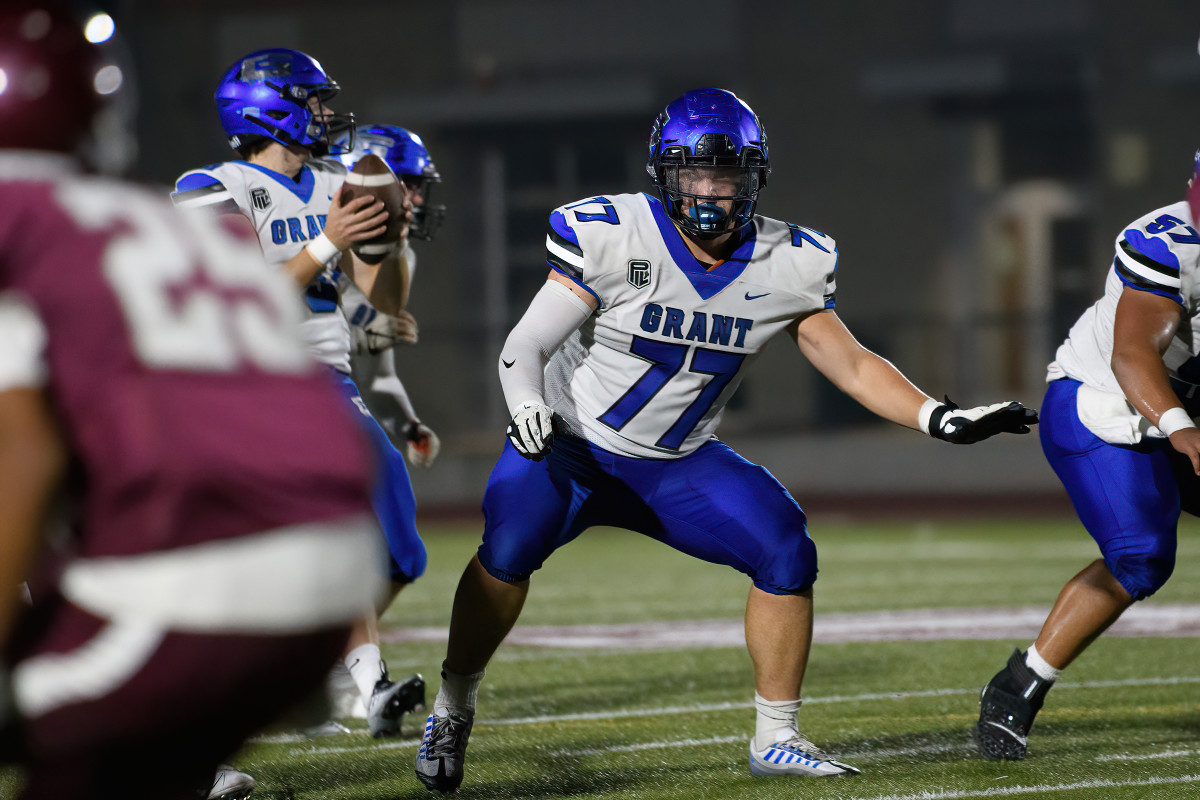 Grant Franklin football Oregon October 7 2022 Ken Waz 35